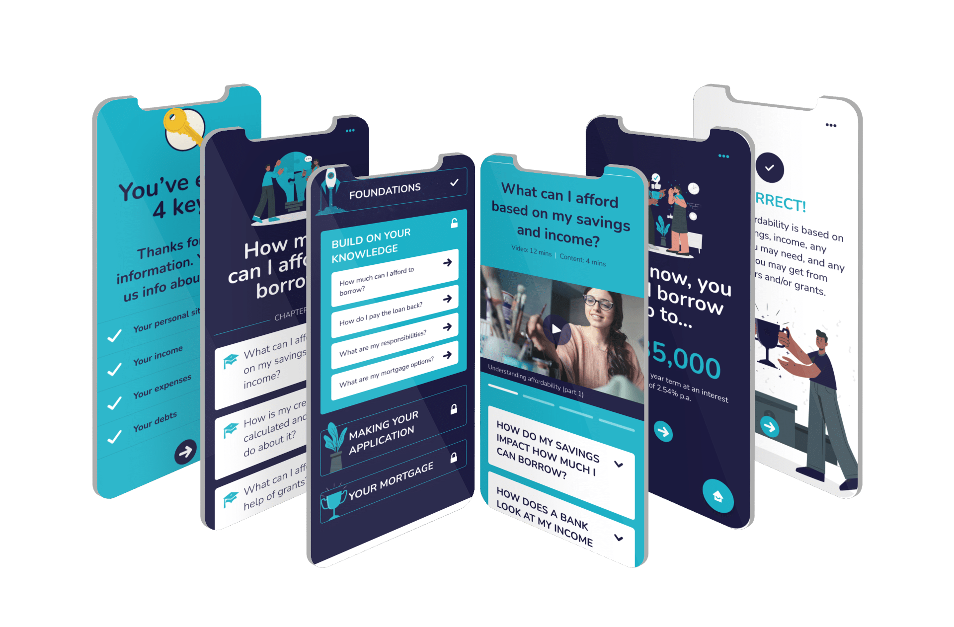 Lending quests: learning affordability, serviceability and credit fundamentals through play